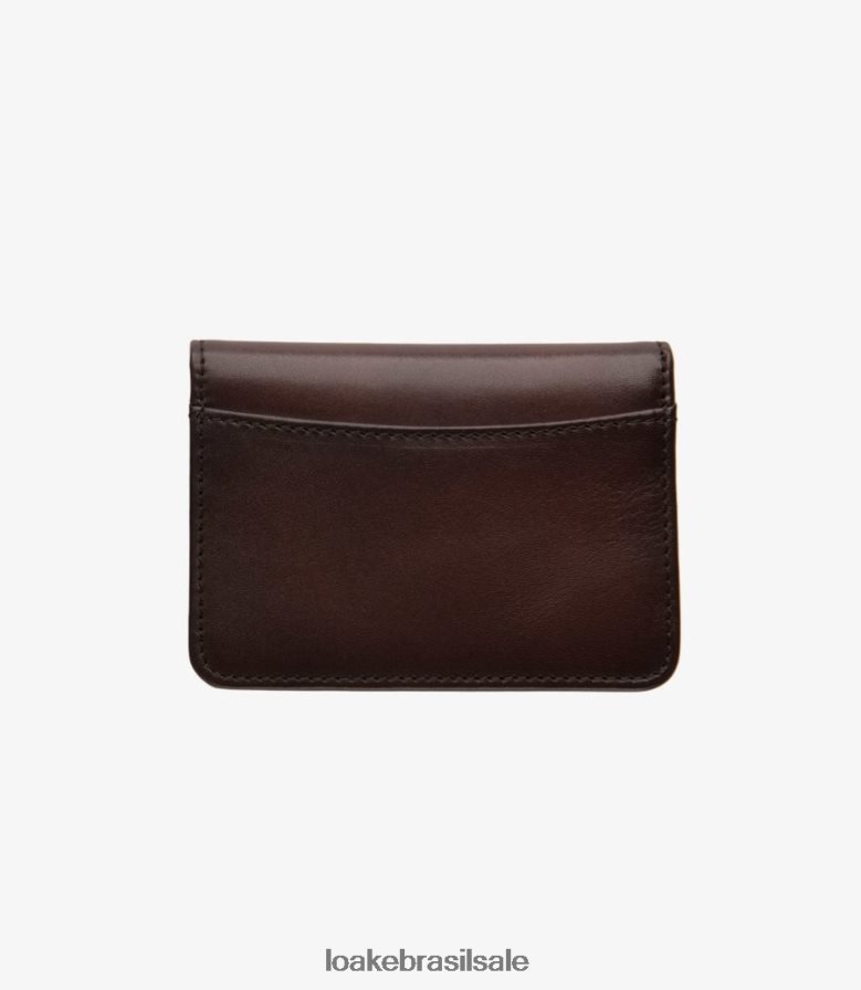 titular do cartão fenchurchmarrom escuro J8F66V237 Loake couro