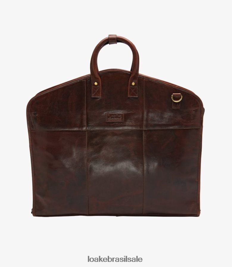 transportadora de terno de londresmarrom J8F66V224 Loake couro