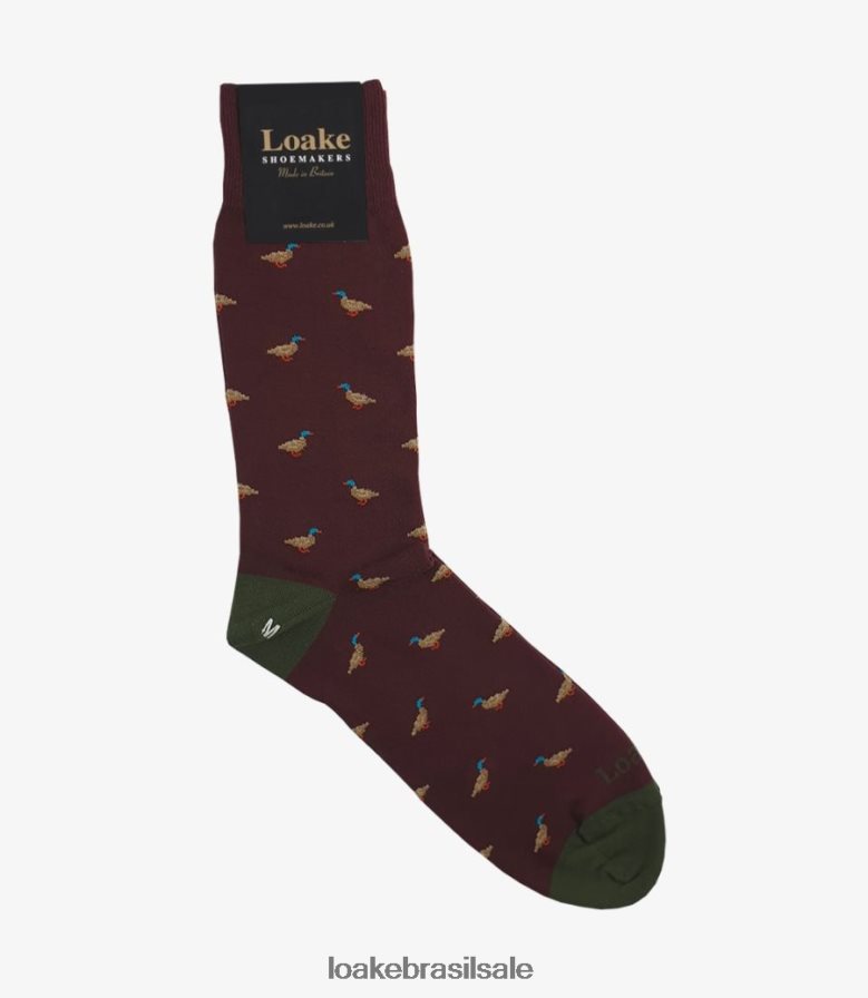meias de patoBorgonha J8F66V258 Loake acessórios