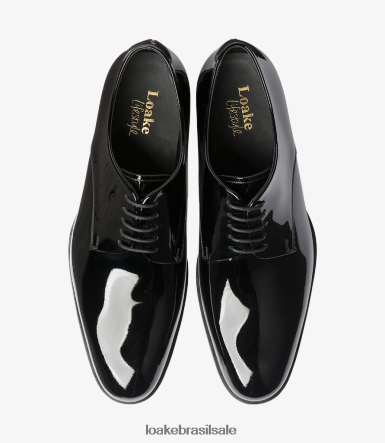 arcopreto J8F66V164 Loake gravatas lisas