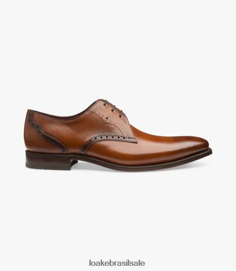 canibalmarrom J8F66V153 Loake gravatas lisas