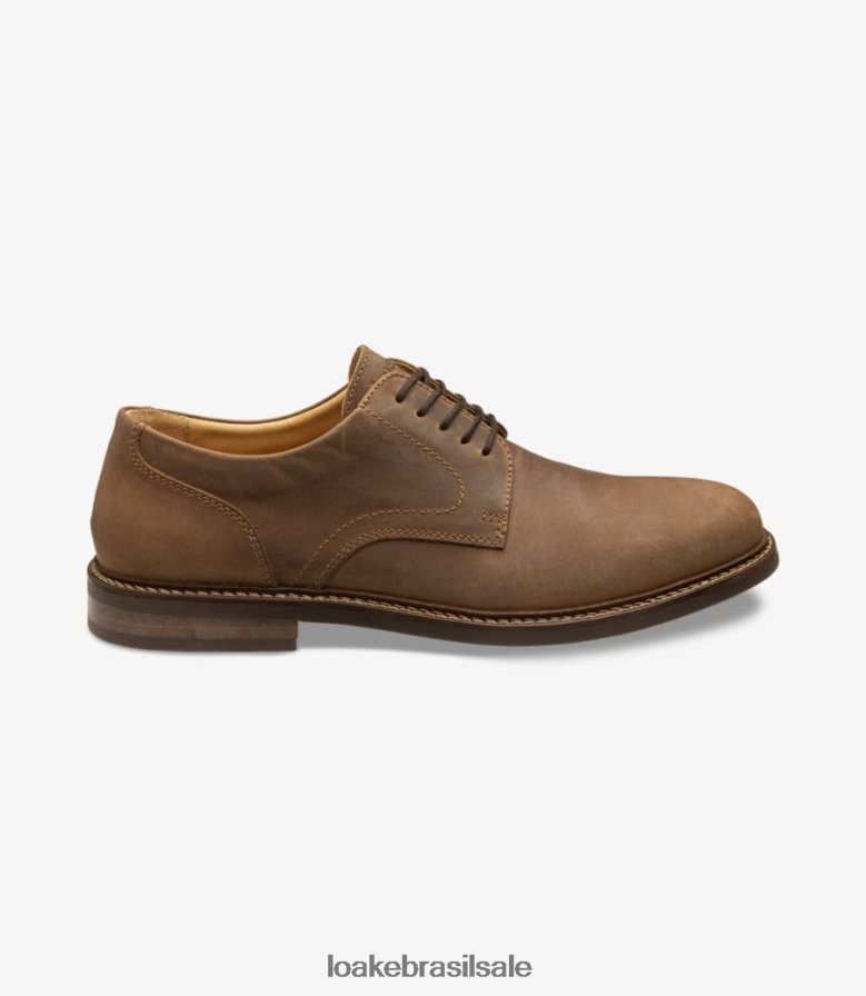 franklinnubuck marrom J8F66V166 Loake gravatas lisas