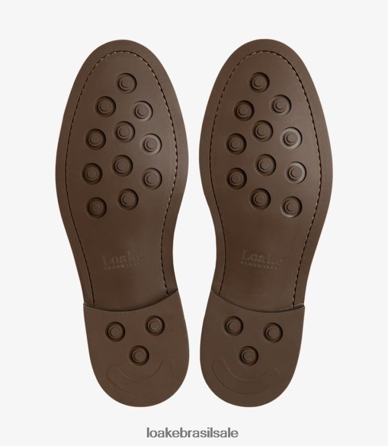 franklinnubuck marrom J8F66V166 Loake gravatas lisas