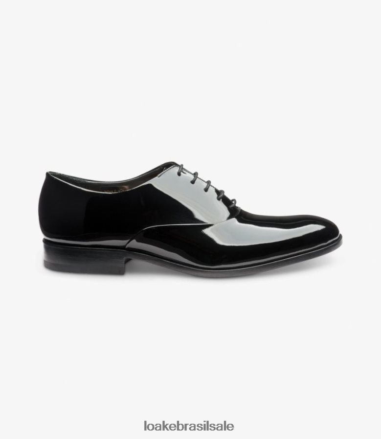 patentepreto J8F66V163 Loake gravatas lisas