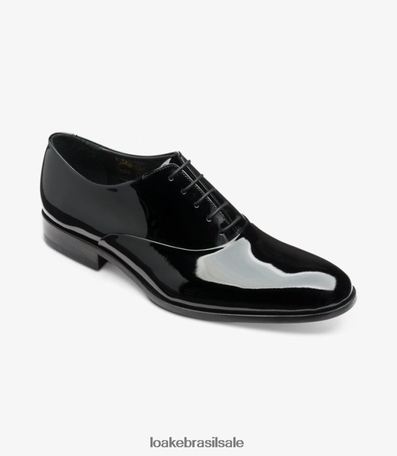 patentepreto J8F66V163 Loake gravatas lisas