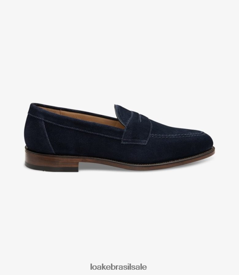 imperialcamurça azul marinho J8F66V53 Loake mocassins