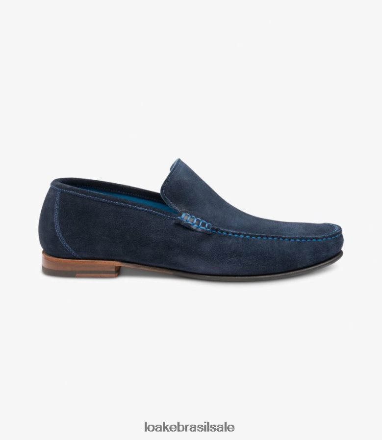 nicholsoncamurça azul marinho J8F66V66 Loake mocassins