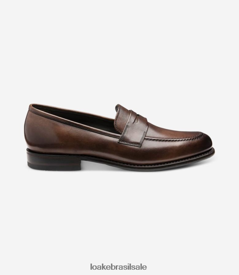 perucasmarrom escuro J8F66V58 Loake mocassins
