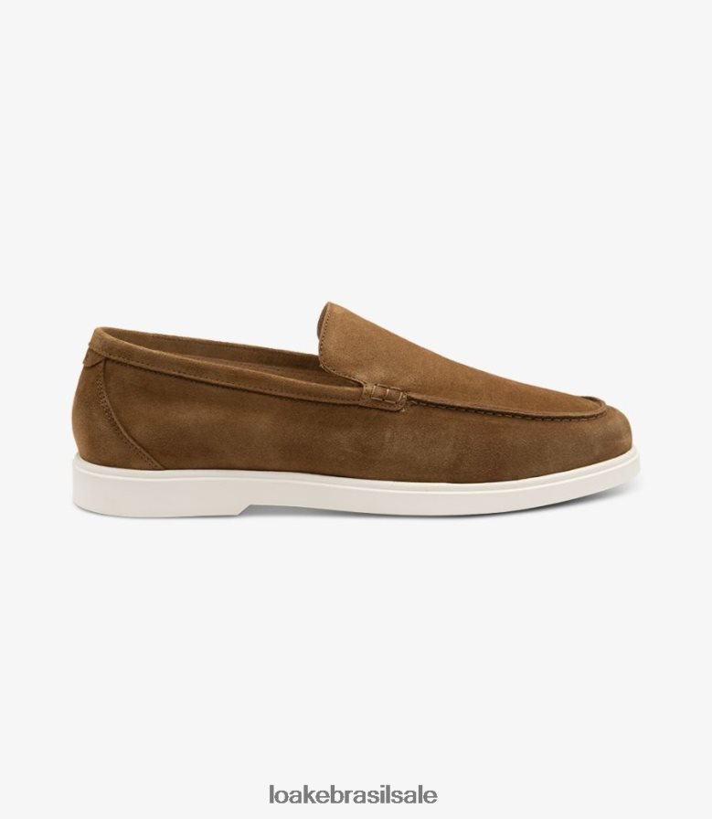 toscanacamurça castanha J8F66V72 Loake mocassins