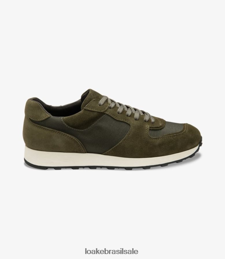 fomentarcamurça verde J8F66V36 Loake tênis e tênis