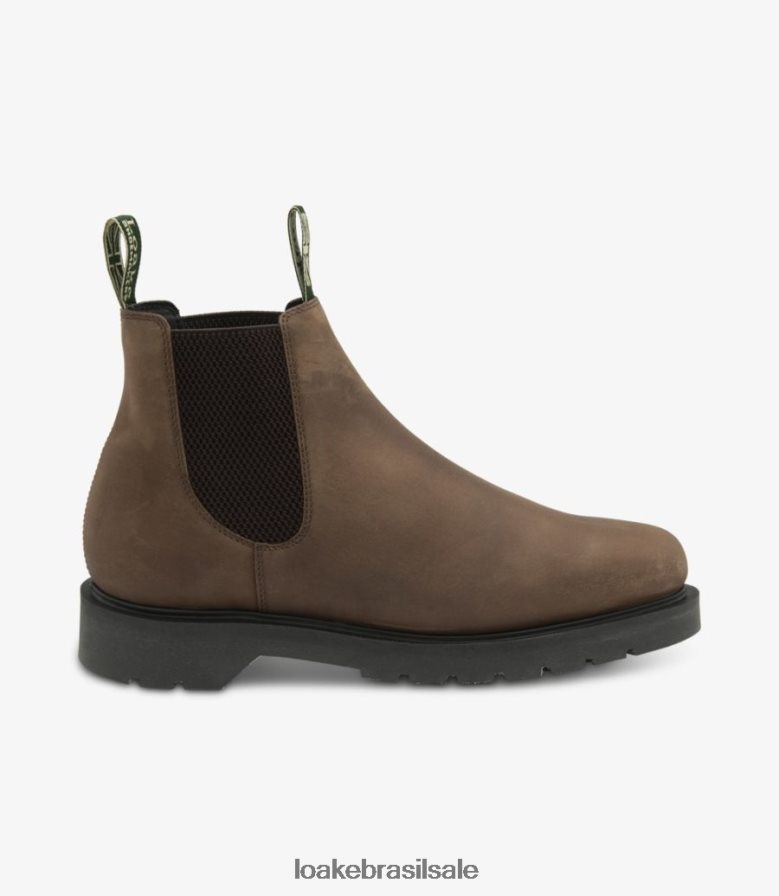 McCauleynubuck oleado marrom J8F66V100 Loake botas