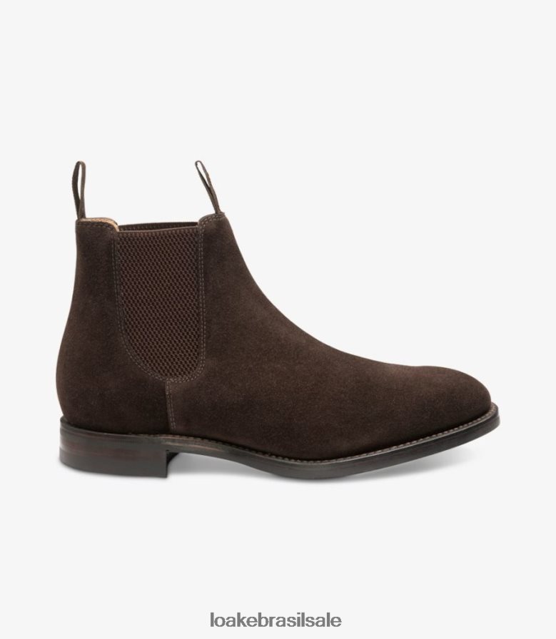 chatsworthcamurça marrom escuro J8F66V94 Loake botas