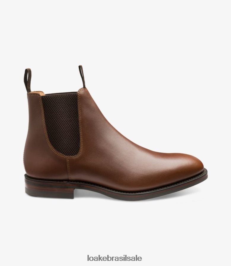 chatsworthcera marrom J8F66V89 Loake botas