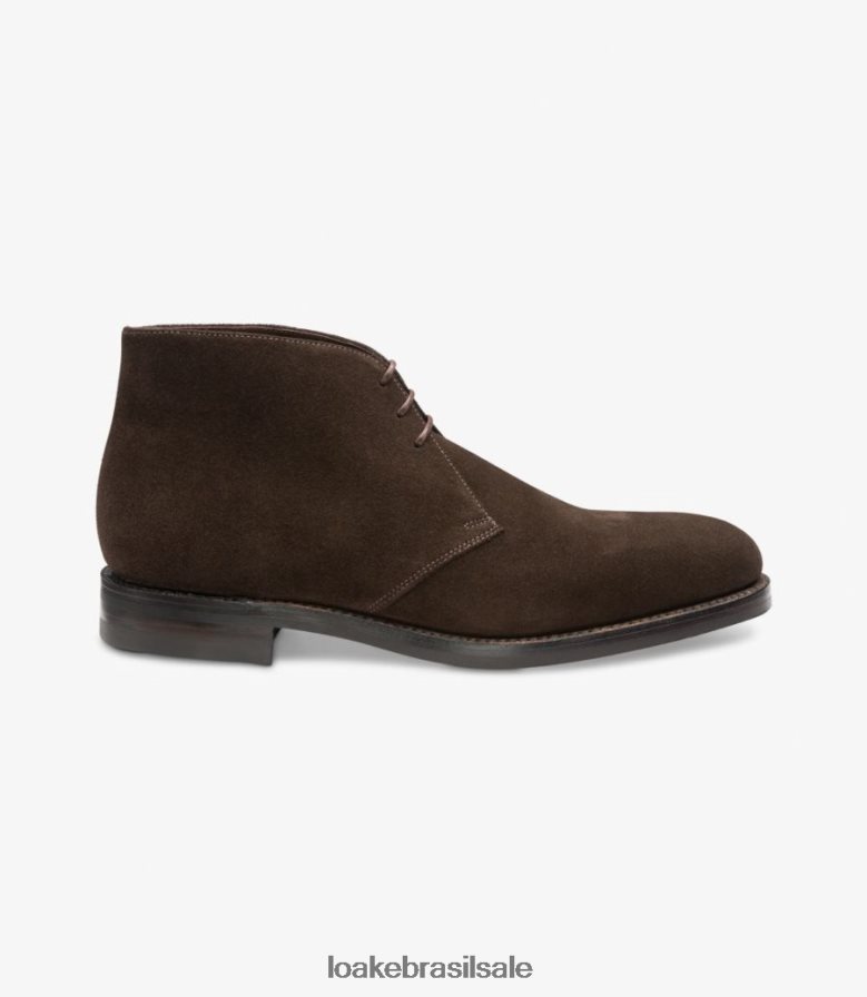 pimlicocamurça marrom escuro J8F66V110 Loake botas