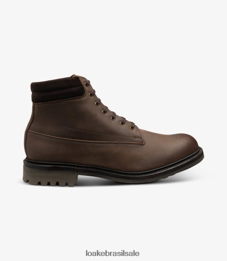 Kirkbynubuck oleado marrom J8F66V123 Loake botas