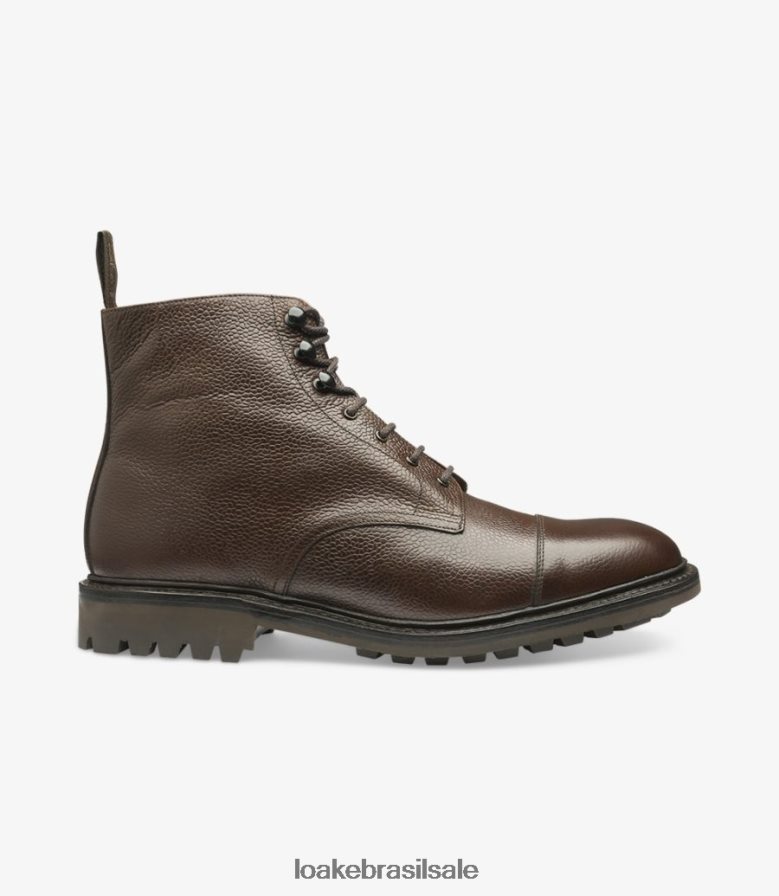 sedberghgrão marrom escuro J8F66V129 Loake botas